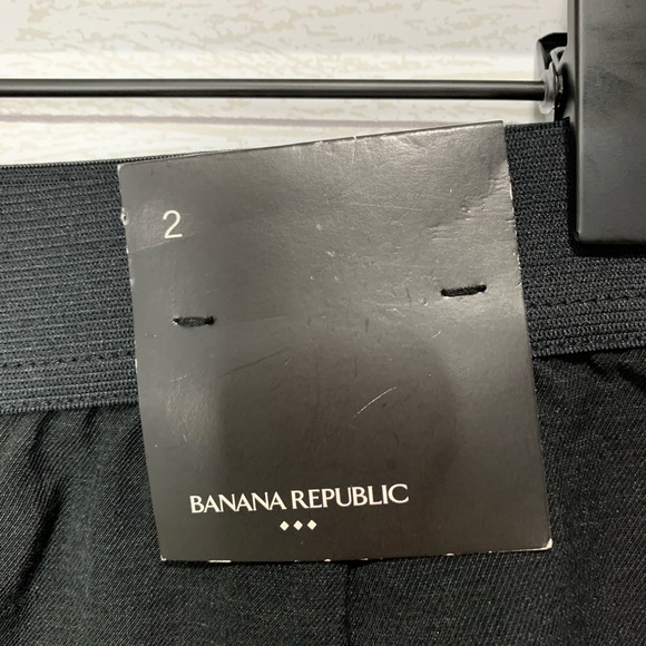 ❤️HP❤️ NWT Banana Republic Black Skirt Size 2 - Picture 3 of 4